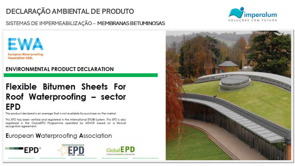 Environmental Product Declaration - Waterproofing Systems Bituminous Membranes